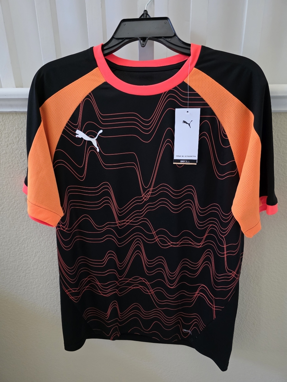 PUMA Mens Crew Neck Short Sleeve Jersey